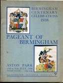Programme for 1938 Pageant of Birmingham