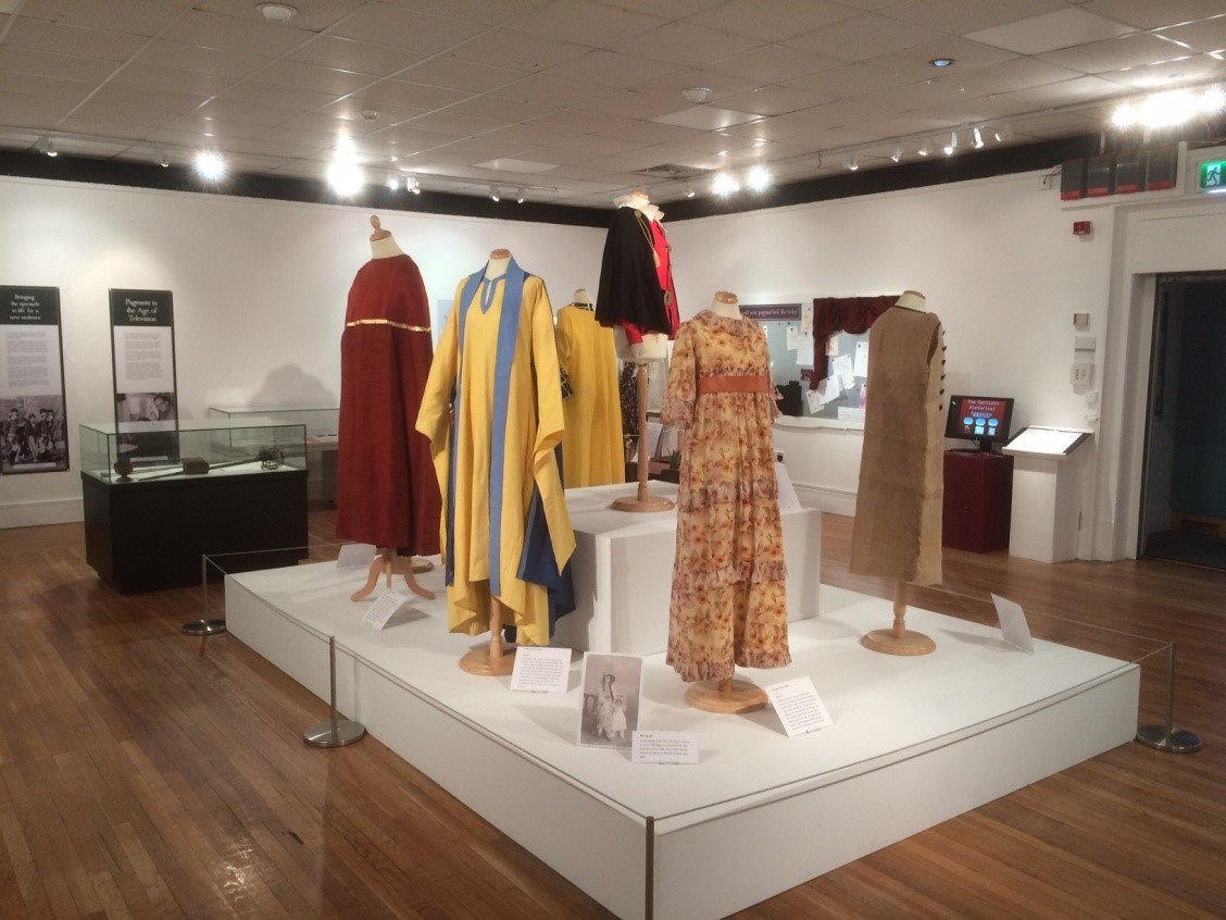 The pageants exhibition in Tullie House.
