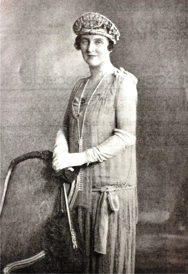Lady Clementina Waring, playing part of the Queen of Alexander II