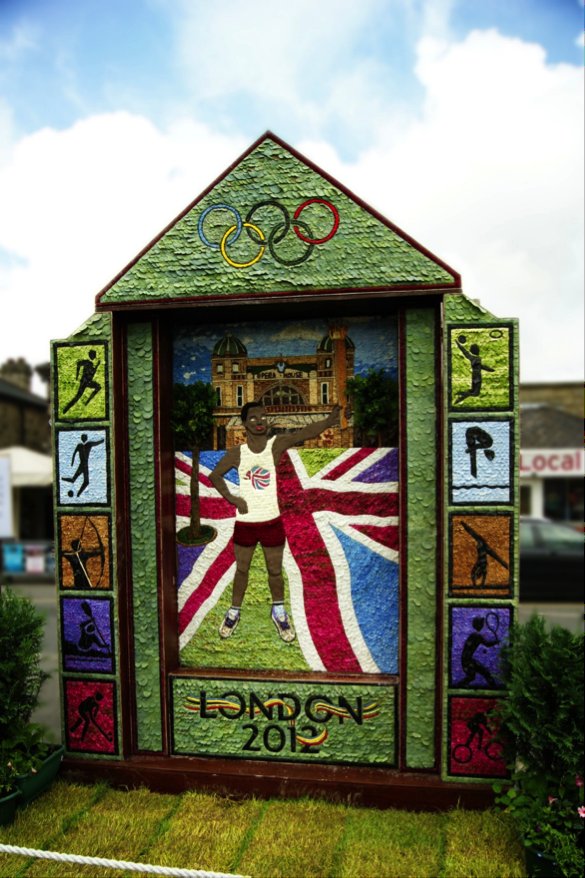 Buxton, The Buxton Wells Dressing during the Olympic Games in 2012.  