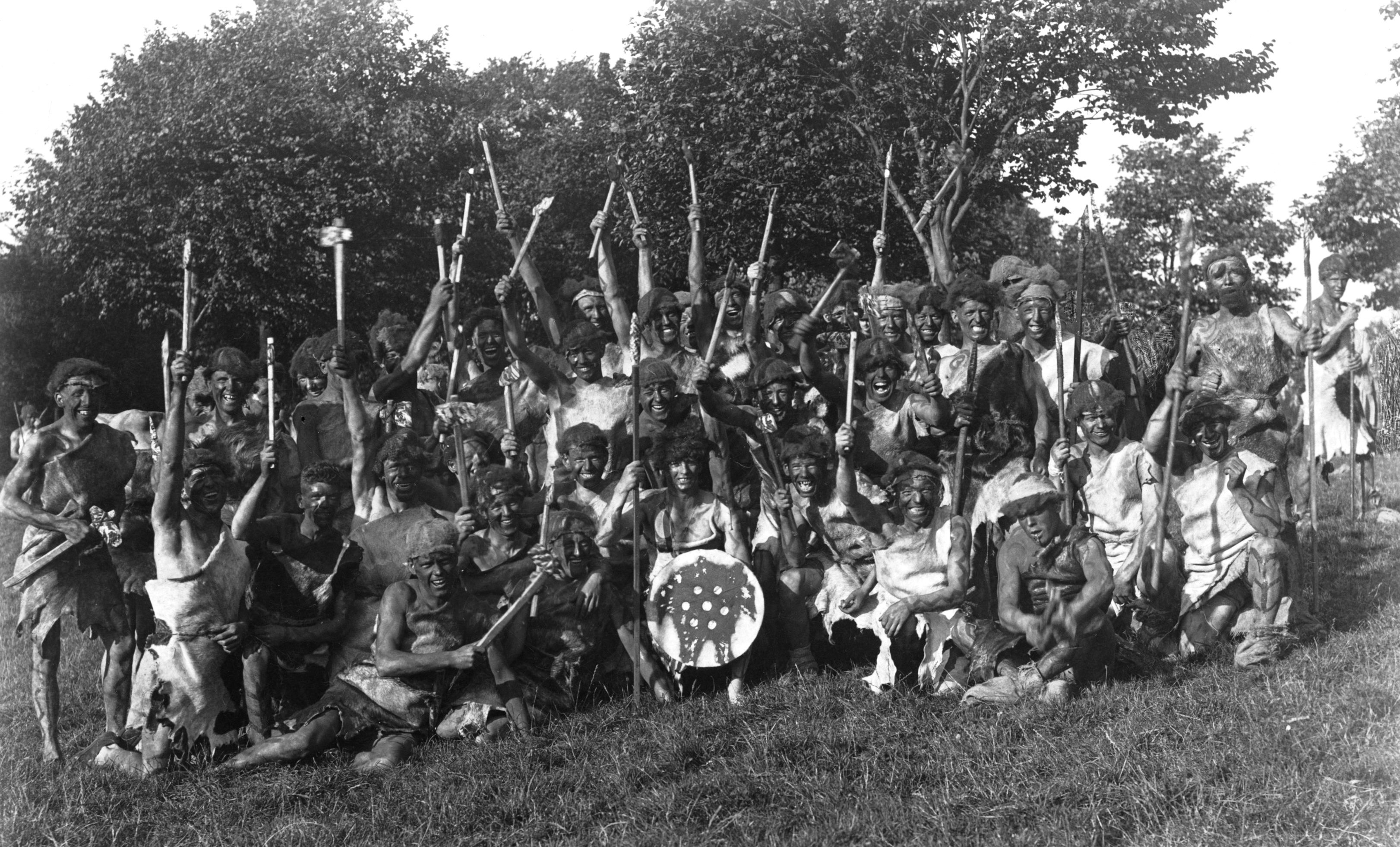 Carlisle Pageant, 1928: Picts played by the Border Regiment