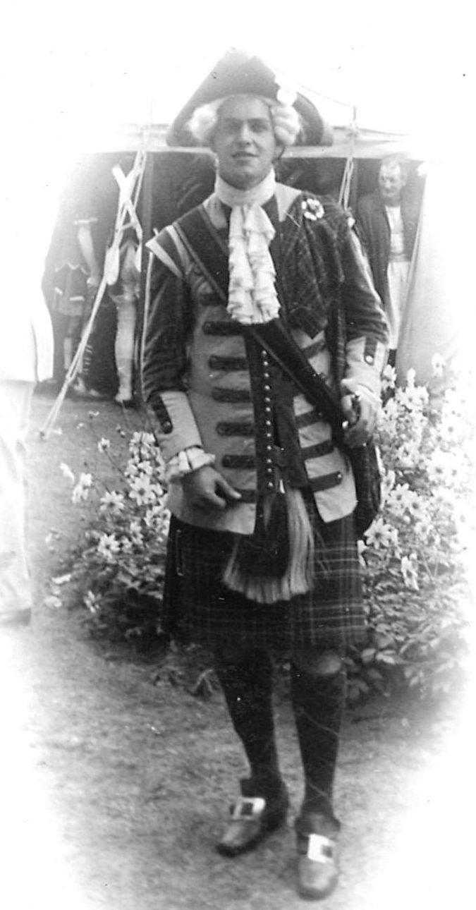 Bonnie Prince Charlie in the 1951 Carlisle Pageant