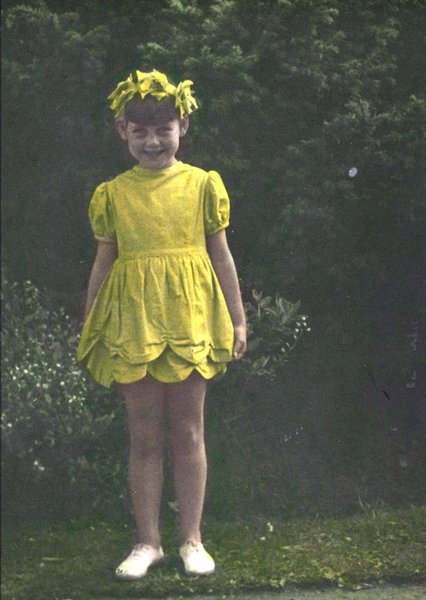 child performer in the prologue of the 1951 Carlisle pageant