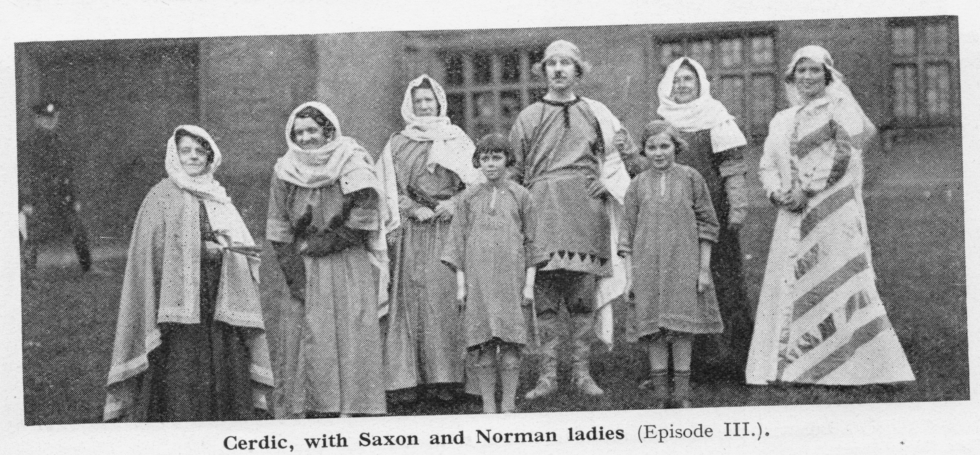 Cerdic in the Nottingham Historical Pageant 1935