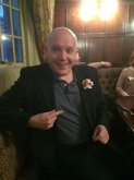 Mark Freeman attending a re-enactemtn of a Chartist meeting at the Red Lion pub, Soho