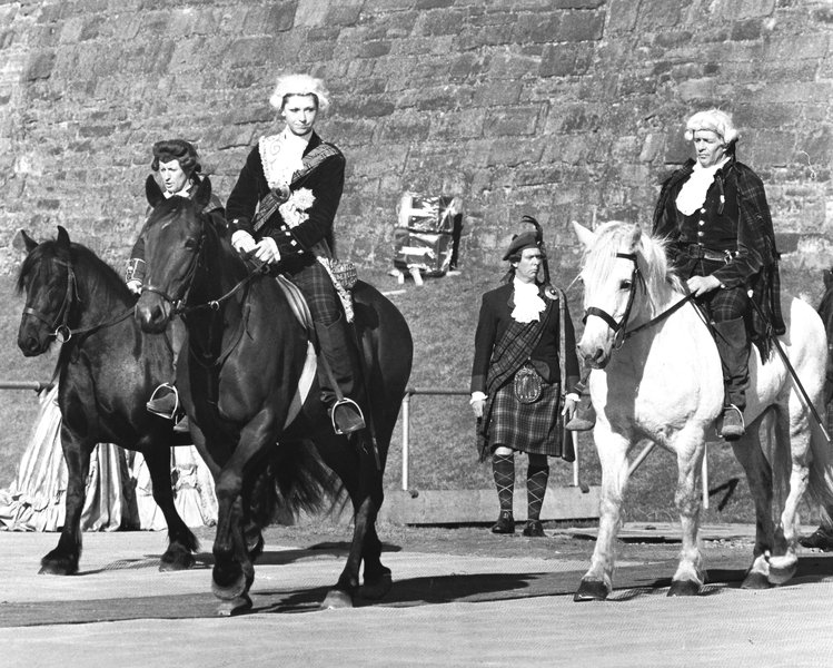 Performer in the role of Bonnie Prince Charlie, Carlisle pageant 1977