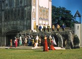 Crowd Scene in the Bury St Edmunds Pageant of 1959