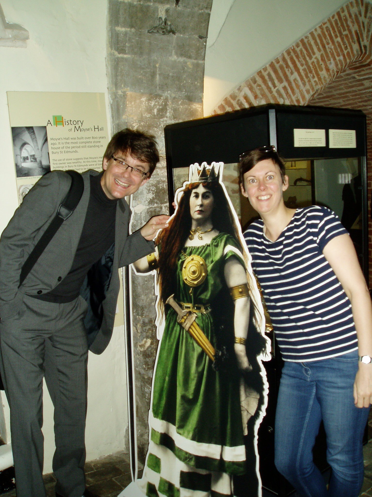 Paul and Angela with Boudicca