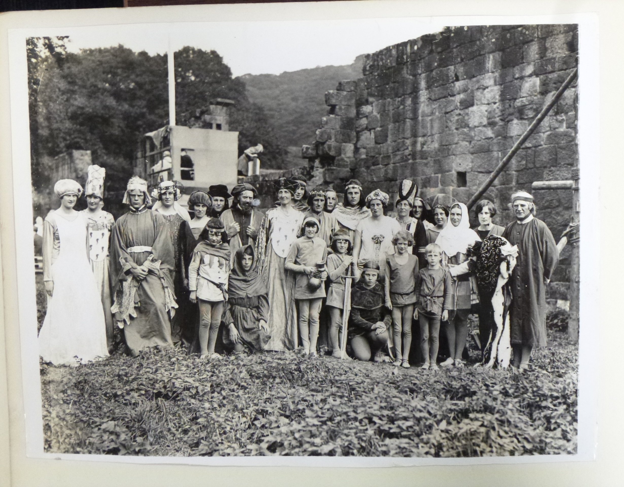 Players from the Mount Grace Priory Pageant