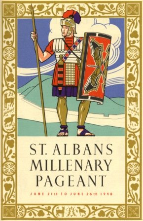 Poster advertising the St Albans Millenary Pageant