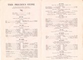 pamphlet of the Precious Stone Pageant 1944